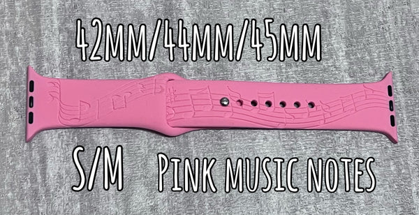 Pink Music Notes S/M