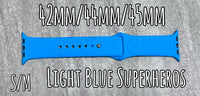 Light Blue Superheros S/M