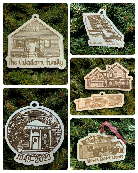 Custom House Ornaments