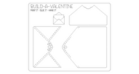 3D Build a Valentine Pop-out craft