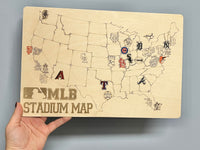 Major League Sports stadium map