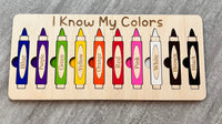 I Know my Colors Puzzle