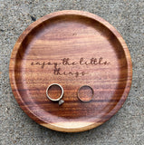 Wooden Trinket Dish