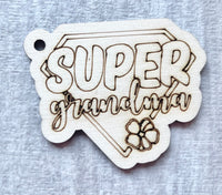 Super Grandma Keychain