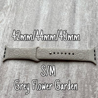 Grey Flower Garden S/M