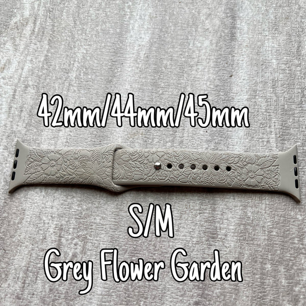 Grey Flower Garden S/M