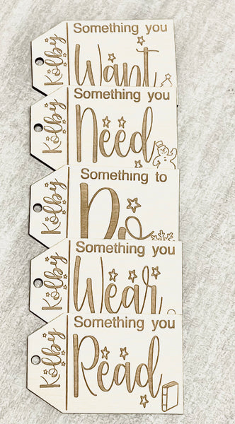 “Something You” gift tags